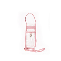 Bolsa Superflex Transparente Rosa