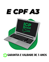 Certificado Digital e-IBAMA SISPASS A3 36 Meses de Validade Nuvem