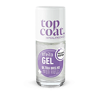 Top Coat Hipoalergênico Incolor Coretrat Efeito Gel 8.5 ml Blant