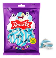 MARSHMALLOWS DOCILE MAXMALLOWS TWIST COLORIDO/AZUL