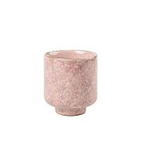 Vaso Cachepot Rose Cerâmica - P