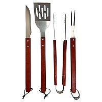 Conjunto para Churrasco Inox com 4 Pcs Gauchogrill