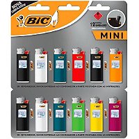 Isqueiro a Gas Descartavel Mini Bic