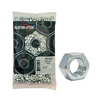 Porca Sextavada (A) 1/8 (Nc) Zincada (Cento)