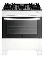 Fogão 5 Bocas Atlas Mônaco Top Glass Branco - Bivolt