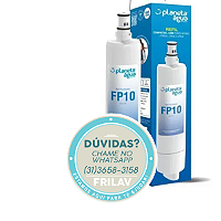Refil Filtro de Água Planeta Água PLA1135A - Compatível com Purificador Consul CPB34, CPC35, CPB36 - Retenção de Cloro
