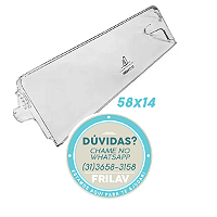 Tampa do Compartimento Chilled Room Original Electrolux A13462101 / 41040861 - Para Geladeiras DF56, TF56, IF55 e Fresh