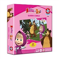 QUEBRA CABECA MASHA E O URSO 60 PECAS