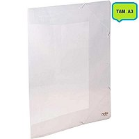 PASTA ABA ELASTICO A3 TOP LINE CRISTAL