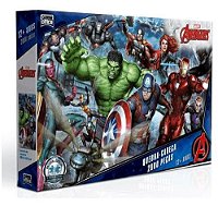 QUEBRA CABECA 2000 PECAS - OS VINGADORES