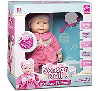 ROMA - SENSOR DOLL - REFLEXO MAGICO BRINQ. BONECA VINIL C/ SOM