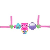 ARCO PARA CARRINHO BUSY BIRDIES ROSA