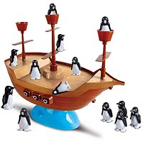 BARCO DO EQUILIBRIO PINGUINS PIRATAS - 36/18/1