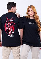 Camiseta Oversized Guarda o teu Coração- Preto