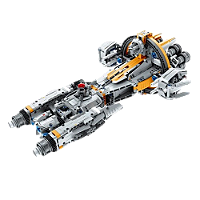 A Nave Espacial Starship 47 cm - Blocos de Montar