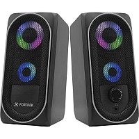 Caixa de Som Gamer Multimídia Fortrek Black Hawk RGB Preta