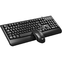 Kit Teclado e Mouse Lecoo CM105 USB Preto
