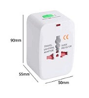 ADAPTADOR / TOMADA UNIVERSAL  PARA VIAGEM  LEY-202