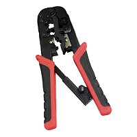 ALICATE PARA CRIMP COM CATRACA RJ45 / 12 / 11   HK-303