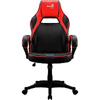 Cadeira Gamer Aerocool AC40C Air All Black/Red