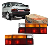 Par Lanternas Gol Quadrado G1 87-95 Âmbar