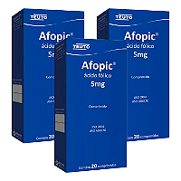 Ácido Fólico 5mg Suplemento Alimentar 20 Comprimidos - TEUTO