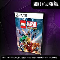 Lego Marvel Super Heroes Ps5 Mídia Digital (Primária) (Retrocompatível)