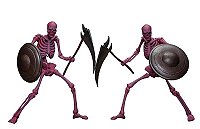 Action Figure 2 Packs Skeleton Golden Axe - Storm Collectibles