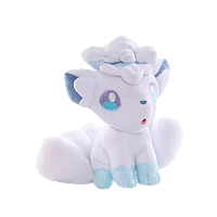 Pelúcia Aloha Vulpix Pokémon - Animes