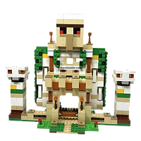 A  Fortaleza do Golem de Ferro - Minecraft