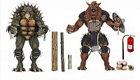Action Figures Tokka e Rahzar TMNT NecaToys