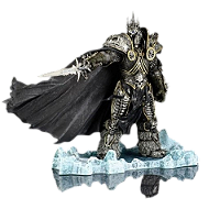 Diorama Arthas Menethil The Lich King - World Of Warcraft