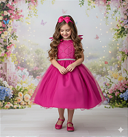 Vestido Marie Mariely Pink