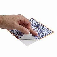 Revestimento Adesivo Porto Colorido 15x15cm