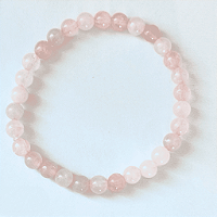 Pulseira Quartzo Rosa - Pedra do Amor