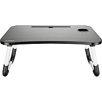 Mesa para Notebook Portátil Fortrek Lapdesk com Gaveta Embutida Preto