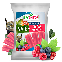 Gelo de Sabor Mate com Frutas Vermelhas 1 kg