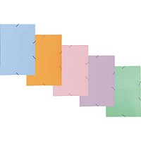 Pasta ABA Elastica Plastica Oficio Fosca TONS Pastel (S) PCT.C/10