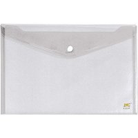 Pasta Malote A4 Cristal C/BOTAO PCT.C/10