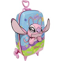 Mochila Infantil com Rodinha STITCH ANGEL