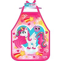 Avental Escolar Decorado Unicornio Regulavel Infantil
