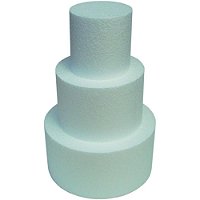 Artigo para Festa Bolo Falso Redondo 200X100MM PCT.C/10