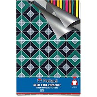 Saco Metalizado 45X60CM Casual Sortido PCT.C/50