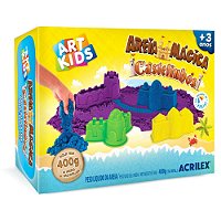 Massa Areia Castelos 400G KIT