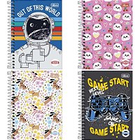 Caderneta Espiral Capa Dura Pepper 1/8 80FLS. PCT.C/04