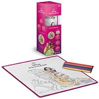 Brinquedo para Colorir Tapete Mágico Acqua Princesas