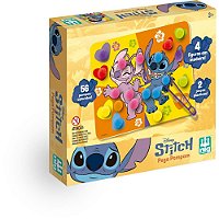 Brinquedo Educativo STITCH Pega Pompom