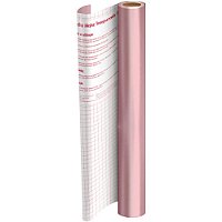 Plastico Adesivo 45CMX10M Metalico Rosa PP 0,08 Rolo