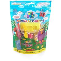 Massa para Modelar Criativa KIT Animais Floresta Utiguti 7
