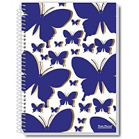 Caderno Espiral 1/4 Capa Dura FLY 80FLS. PCT.C/05